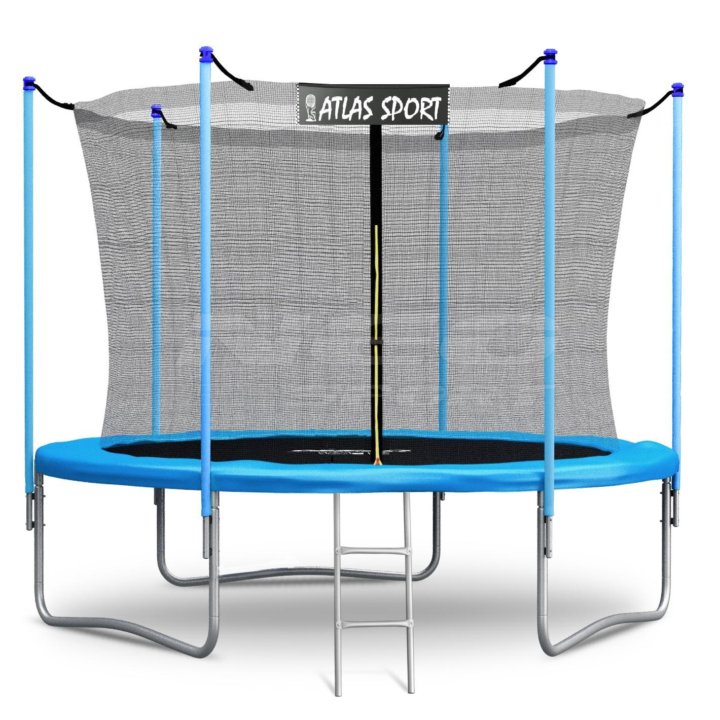 Батут Atlas Sport 252 см (8ft) с внутренней сеткой