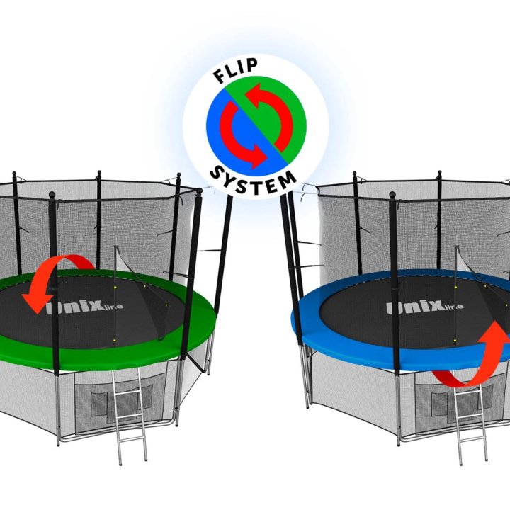 Батут UNIX line Classic 8 ft (inside)