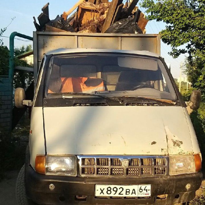 Песок щебень чернозем. Газель самосвал.