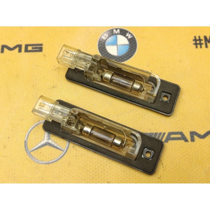 Плафоны подсветки номера Bmw E34 M60B30 3.