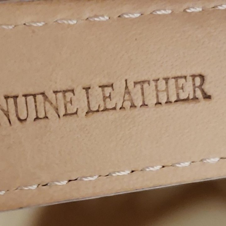 Новый кожаный ремешок для часов Genuine Leather