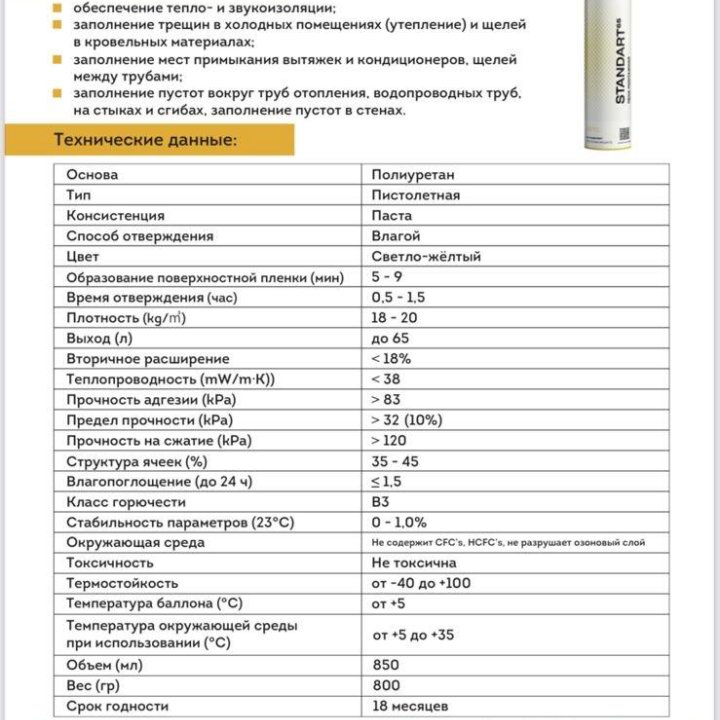 Пена монтажная KronBuild