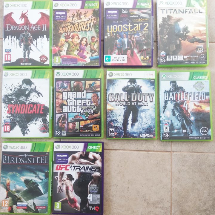 Игры для Xbox 360