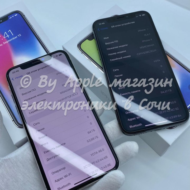 iPhone X (новые,оригинальные)