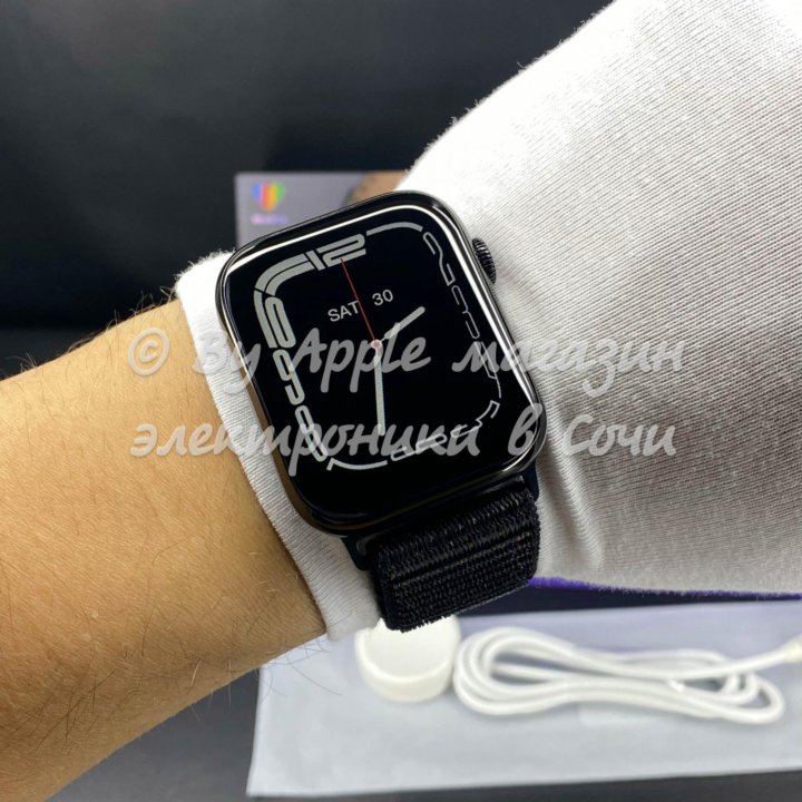 Apple Watch 7 45mm (нейлон петля)