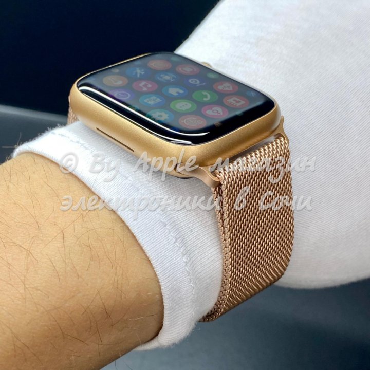 Apple Watch 7 45mm (ориг экран, gold milan)