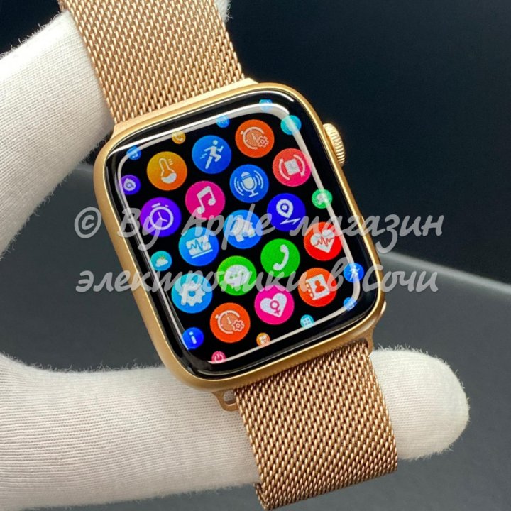 Apple Watch 7 45mm (ориг экран, gold milan)