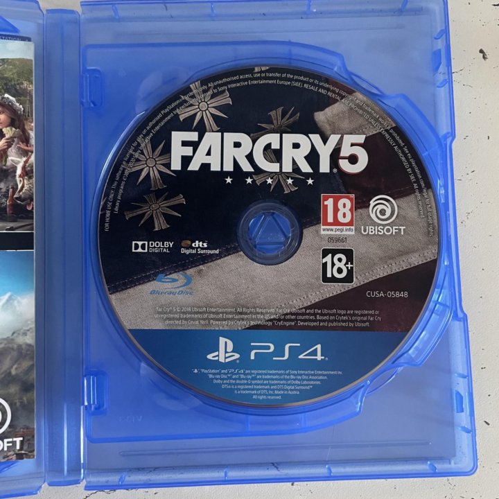 Far cry 5 + far cry 4 комплект для PS4