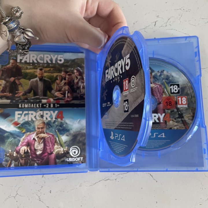 Far cry 5 + far cry 4 комплект для PS4