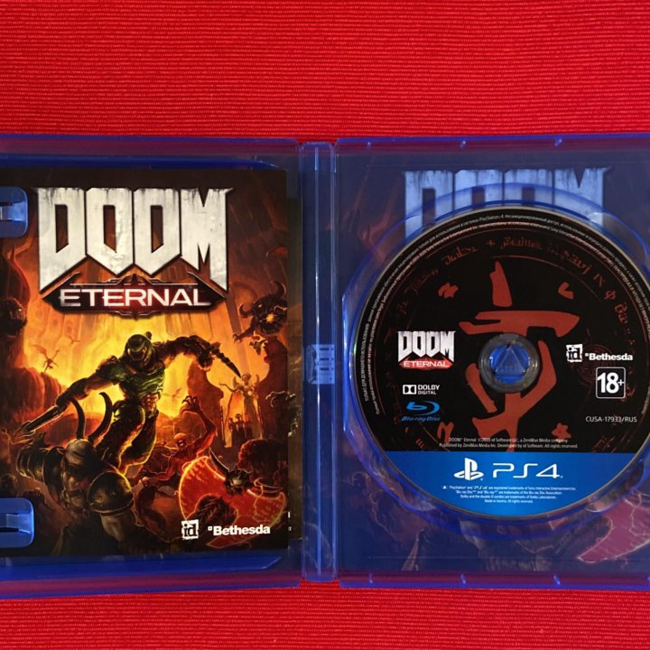 Игра для playstation ps4 doom eternal