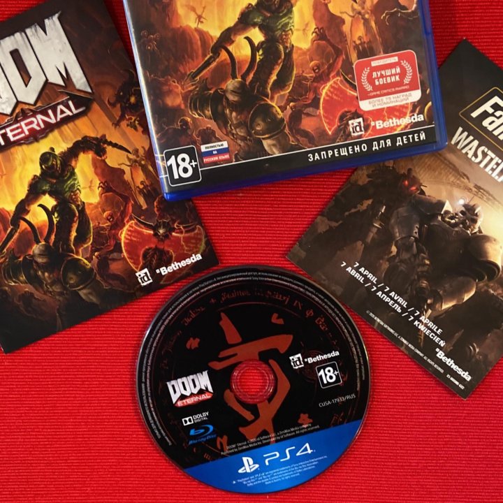 Игра для playstation ps4 doom eternal