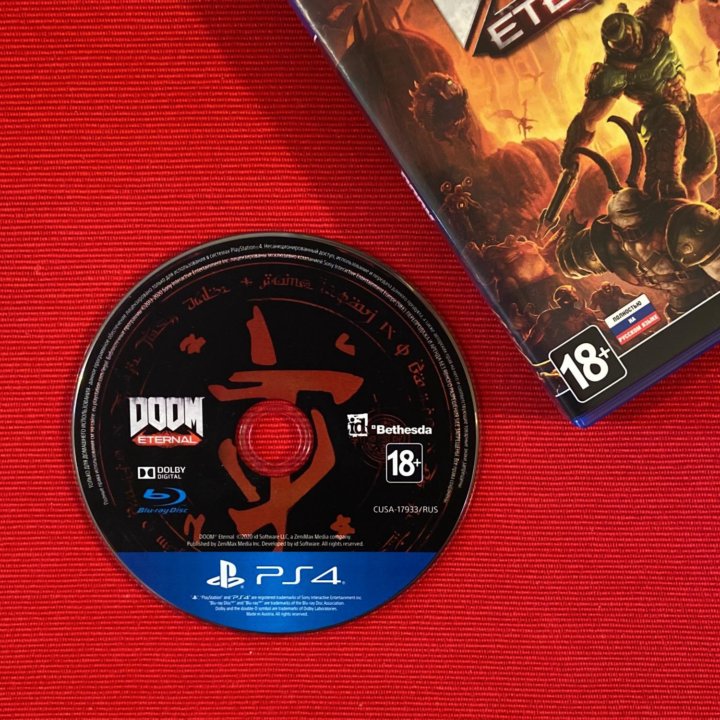 Игра для playstation ps4 doom eternal