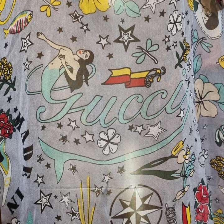 GUCCI натуральный шёлк