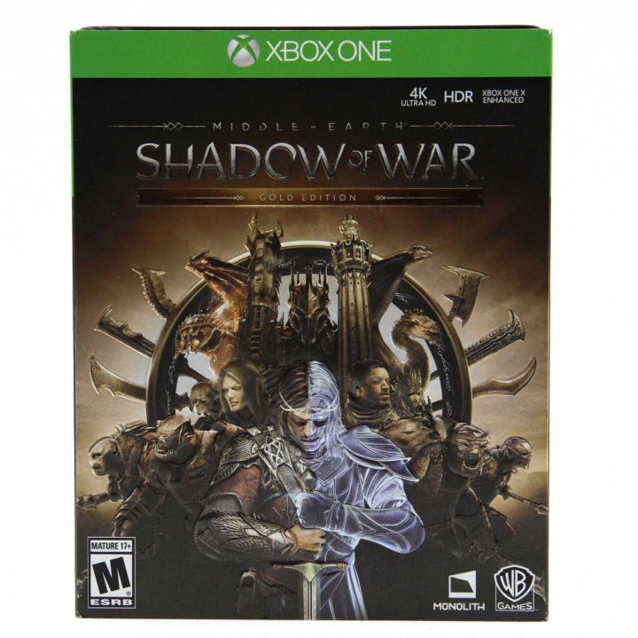 Middle-earth Shadow of War Steelbook Edition для X