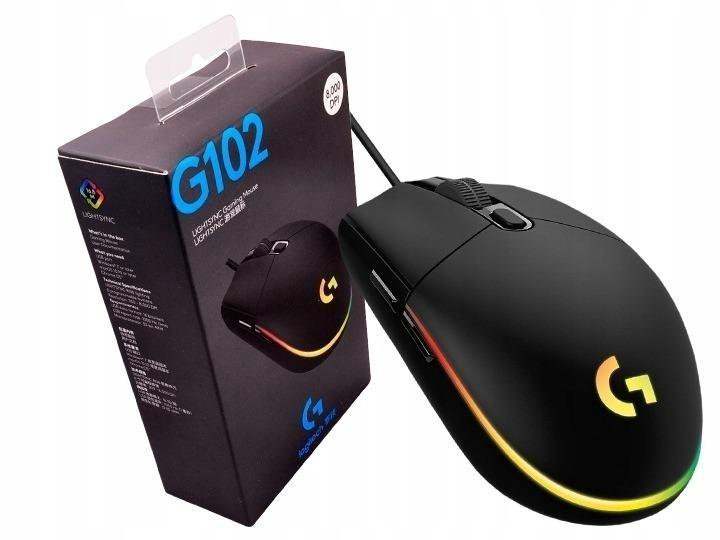 Игровая компьютерная мышь Logitech G102 LightSync