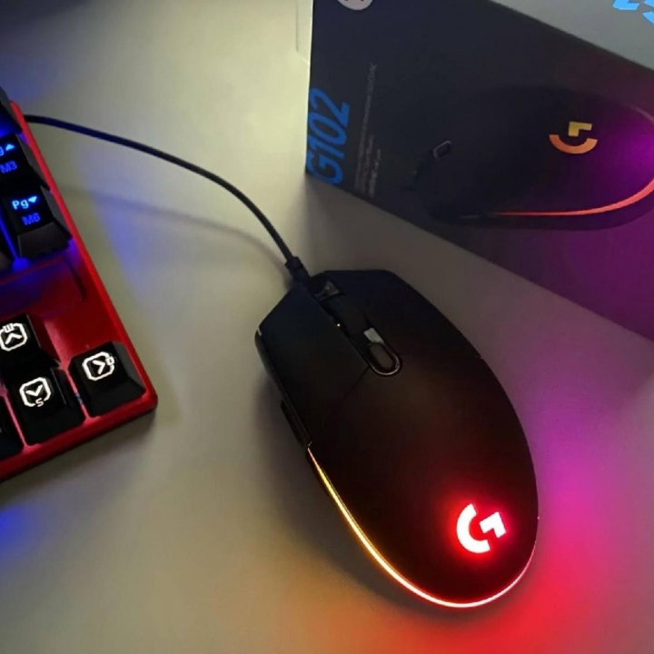 Игровая компьютерная мышь Logitech G102 LightSync