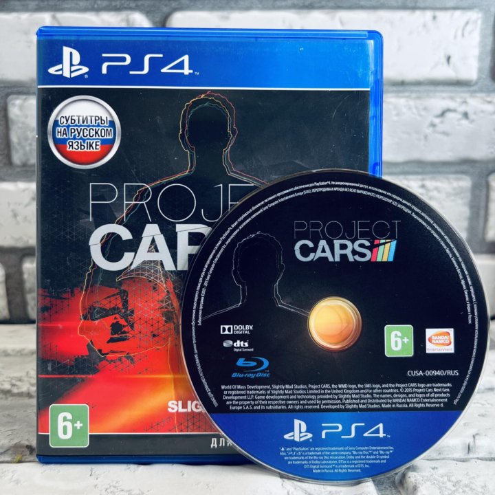 Игра project cars ps4/ps5