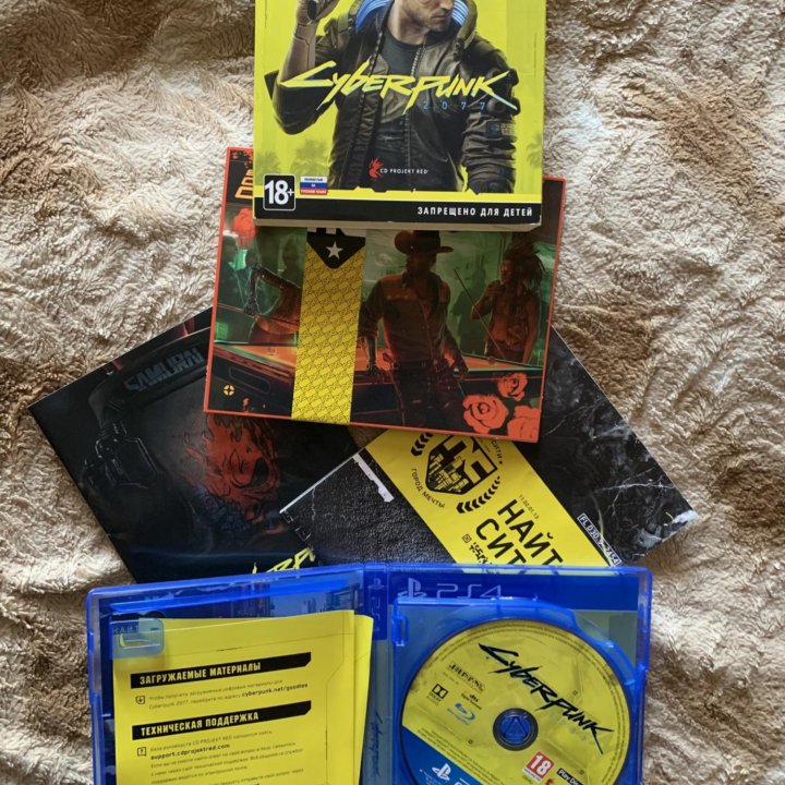 Игра Cyberpunk 2077 PS4