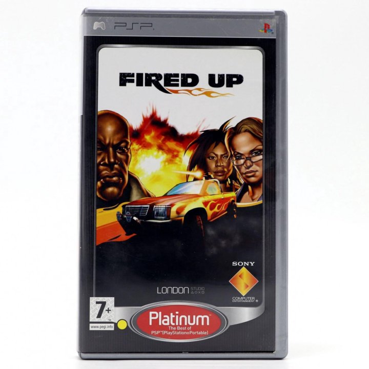 Fired Up (Platinum) для PSP