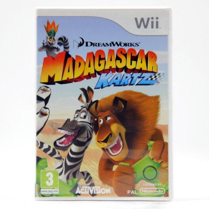 Madagascar Kartz для Nintendo Wii