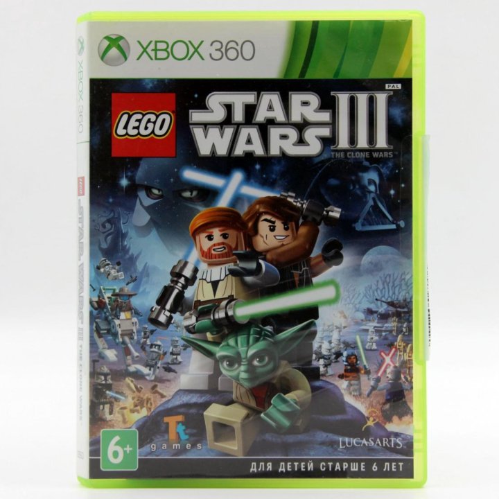 LEGO Star Wars 3 The Clone Wars для Xbox 360