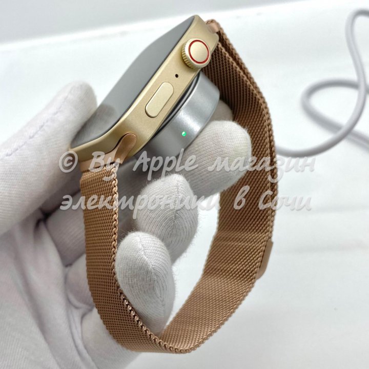 Apple Watch 8 gold +milan