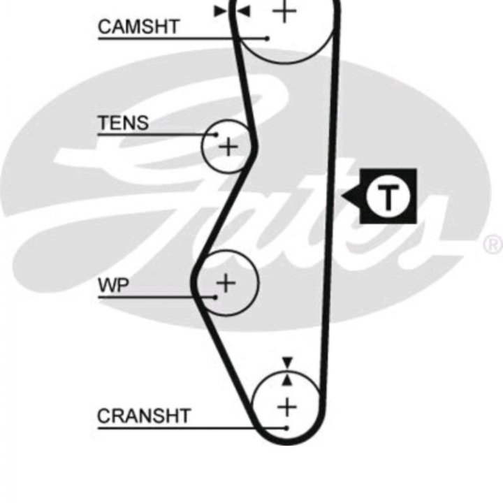 Ремень ГРМ Арт.5521 Gates (оригинал)