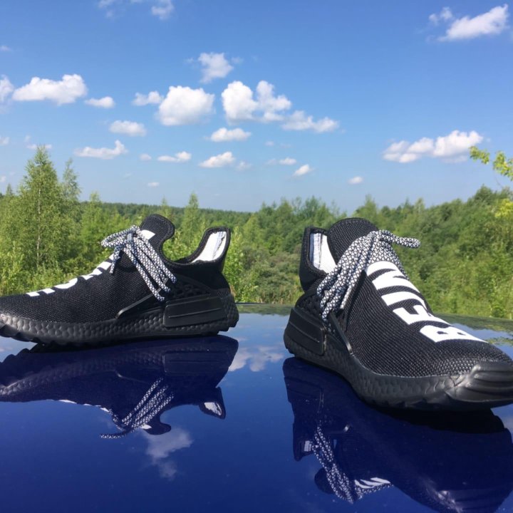 Кроссовки Adidas Human Being черные Р41-46