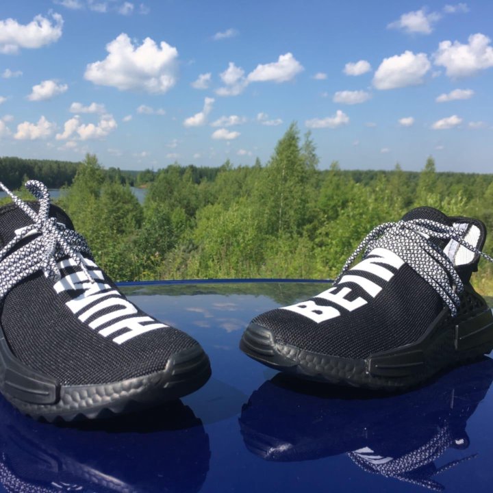 Кроссовки Adidas Human Being черные Р41-46