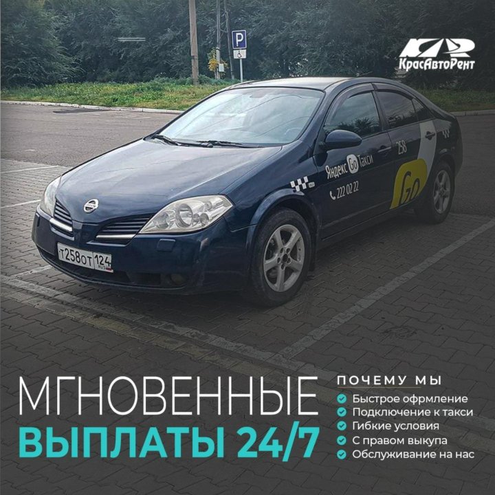 Nissan Primera в аренду