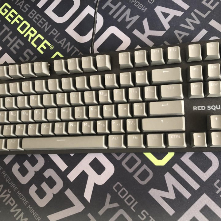 Игровая механическая клавиатура red square tkl