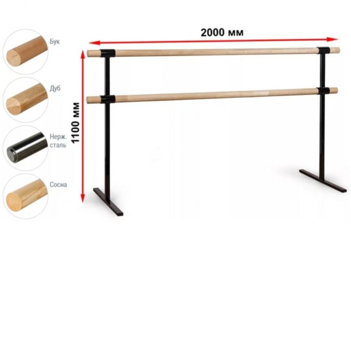 Станок для занятий балетными танцами