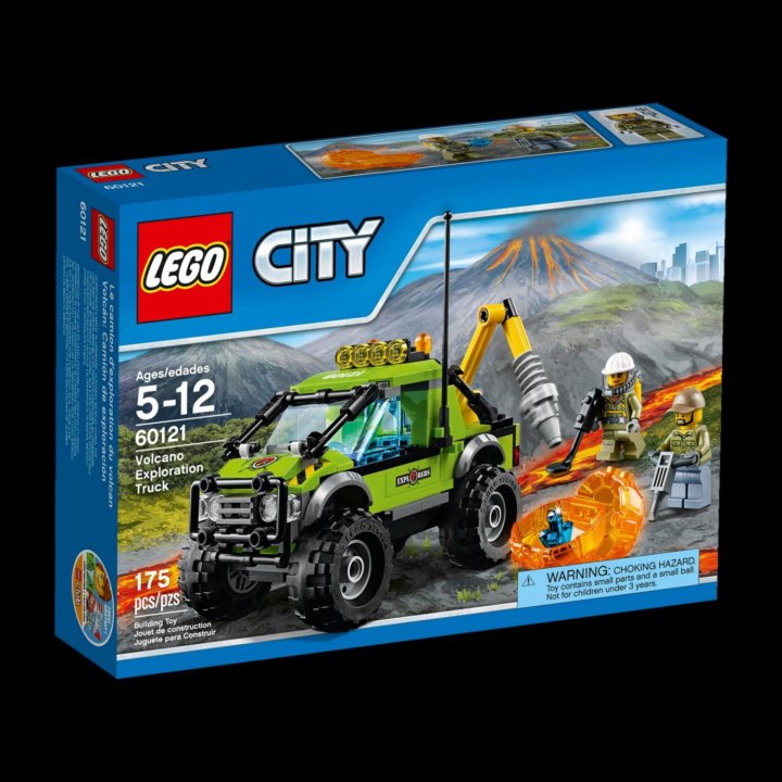 Lego City Грузовик исследователей 60121 новый