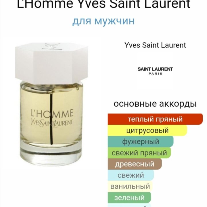 YSL L'Homme Tester 60ml