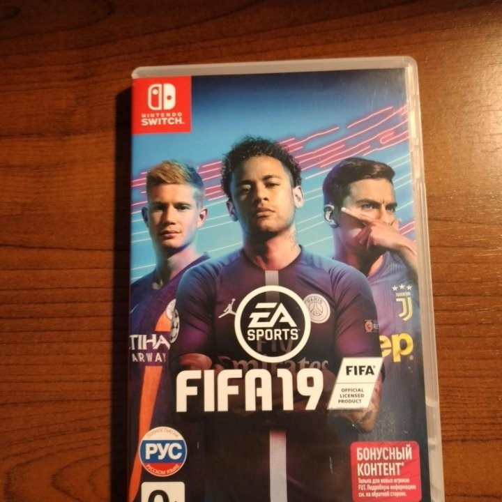 Игра для Нинтендо свитч Fifa 19