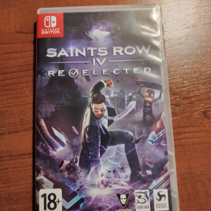 Игра для Нинтендо свитч Saints row 4