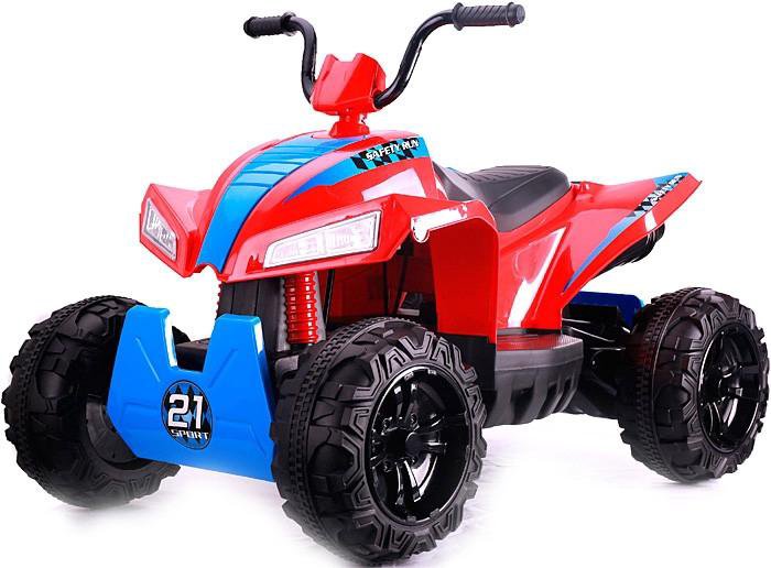 Детский электроквадроцикл RiverToys T555TT RED кра