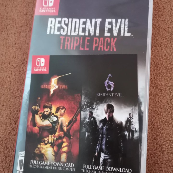 Resident evil Nintendo switch