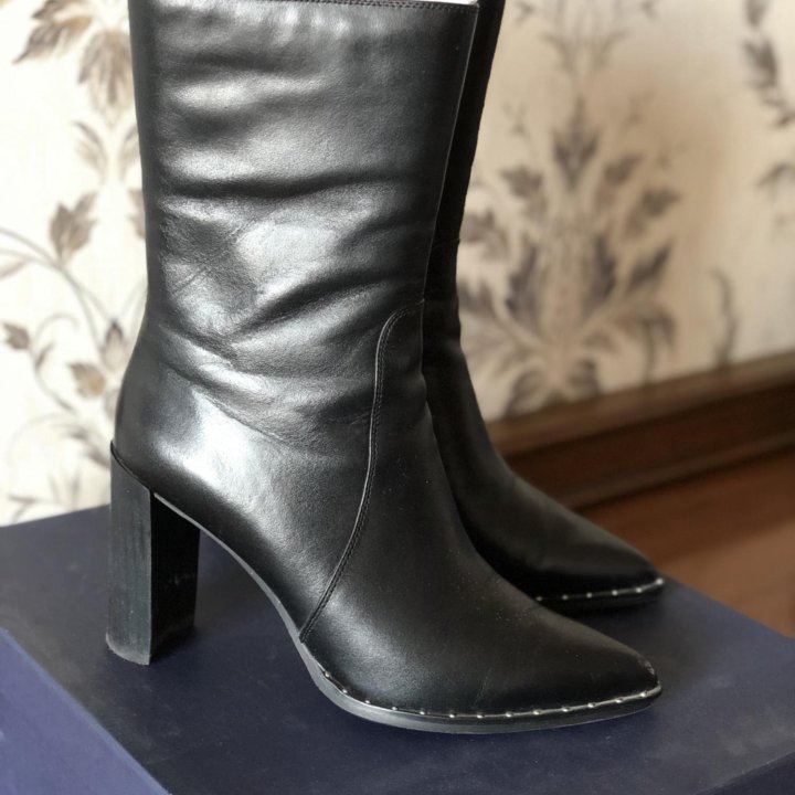 Сапоги, кожа