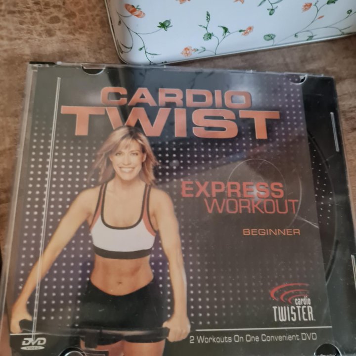 Кардио тренажёр cardio twister + диск с упражнения