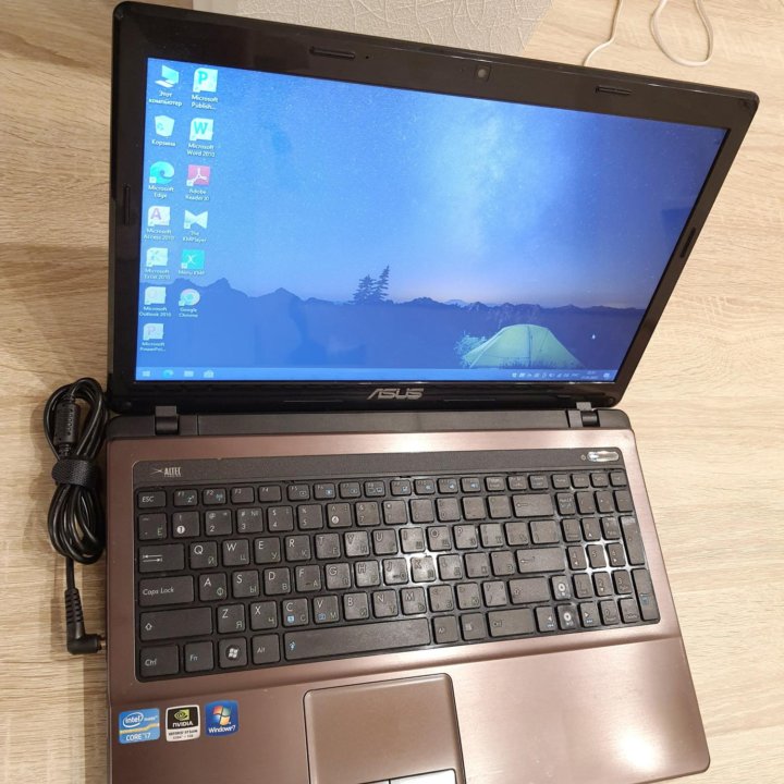 Asus K53s, core i7, 8gb, nvidia gt540m, SSD+HDD