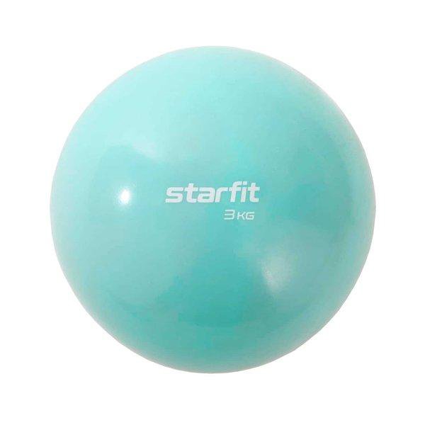 Медбол StarFit Core GB-703 3 кг, мятный