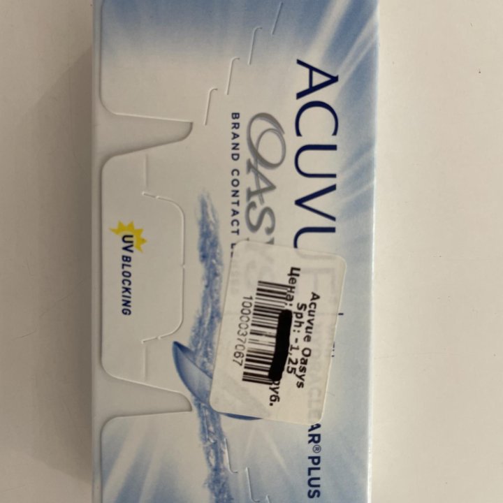 Продаю контактные линзы acuvue oasys