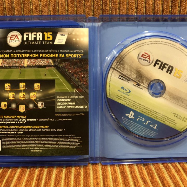 Игра FIFA15 PS4