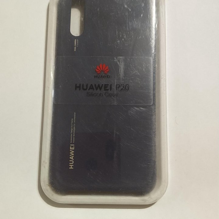 Чехол huawei P20 deep blue