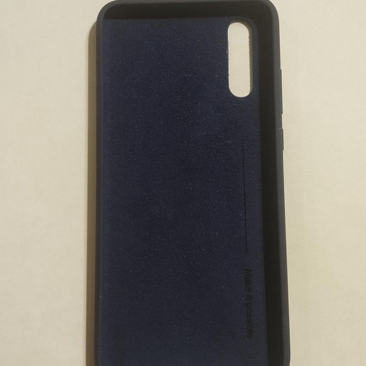 Чехол huawei P20 deep blue