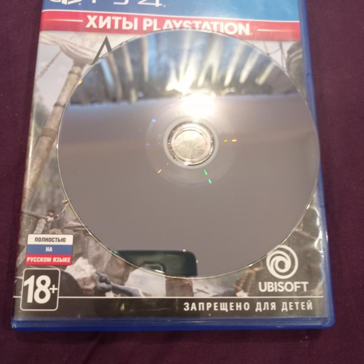 Игра на ps4 Assassin's Creed 4 Чёрный флаг(Black)