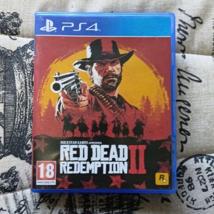 RED DEAD REDEMPTION диск игра на ps4, возможен обм