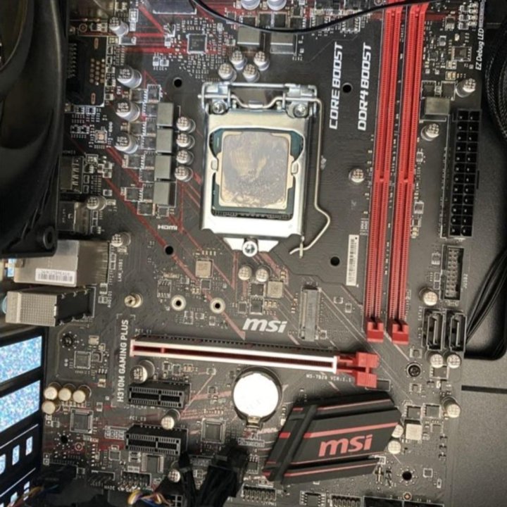 Комплект I3-9100+H310M gaming plus