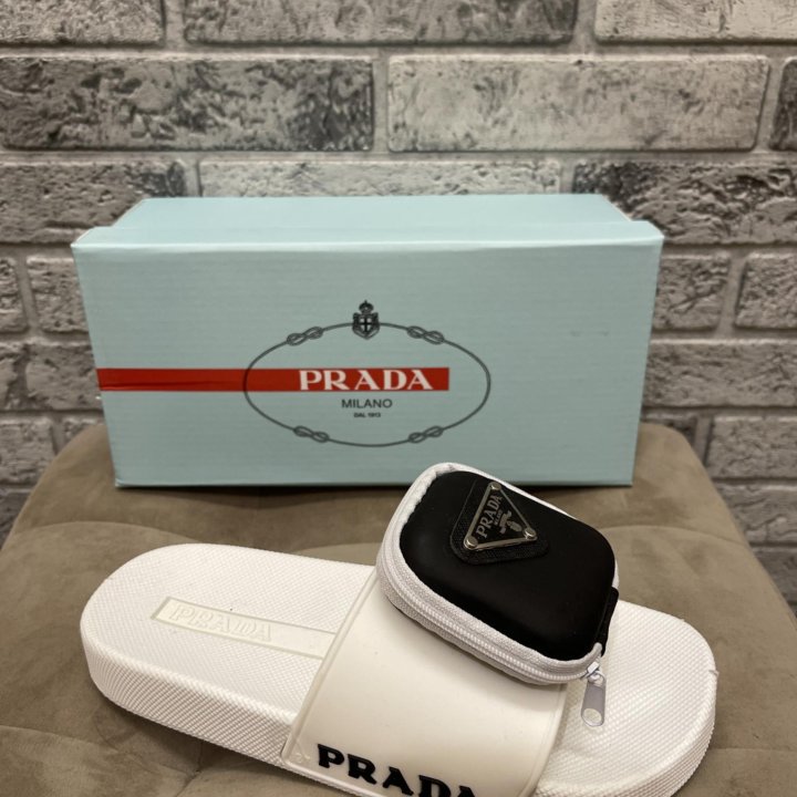 Шлепки PRADA